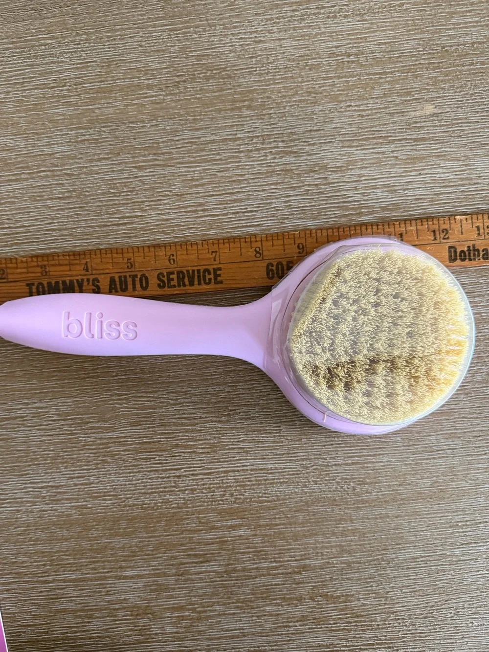 Bliss Soft-Touch Natural Sisal Body Brush NWT